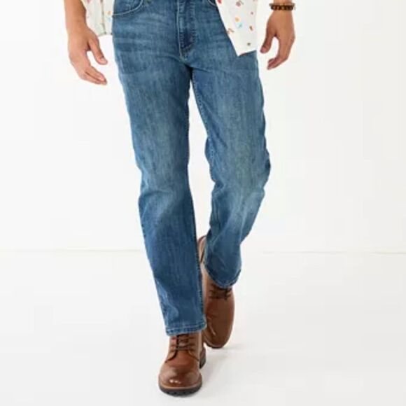 WRANGLER MEN’S JEANS REGULAR FIT ZIPPER FLY SIZE 32 x 32 100% COTTON - Picture 1 of 5